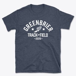 Greenbrier Christian Academy Track and Field Basic T-Shirt