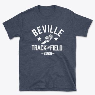 Beville Middle School Track and Field Basic T-Shirt