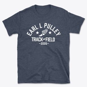 Earl L Pulley Vocational Center Track and Field Basic T-Shirt
