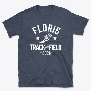 Floris Elementary School Track and Field Basic T-Shirt