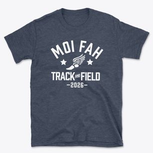 Moi Fah Sports & Performing Arts Track and Field Basic T-Shirt