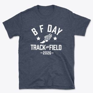 B F Day Elementary School Track and Field Basic T-Shirt