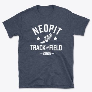 Neopit Intermediate School Track and Field Basic T-Shirt