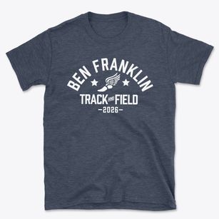 Ben Franklin Junior High School Track and Field Basic T-Shirt