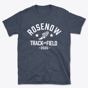 Rosenow Elementary School Track and Field Basic T-Shirt
