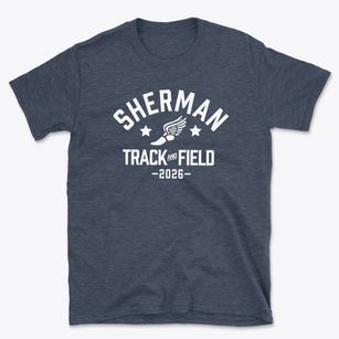 Sherman Elementary School Track and Field Basic T-Shirt