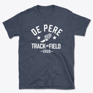 De Pere High School Track and Field Basic T-Shirt