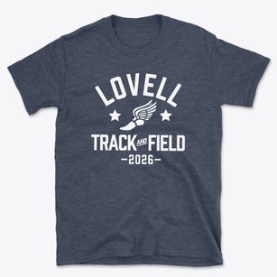 Lovell Middle School Track and Field Basic T-Shirt