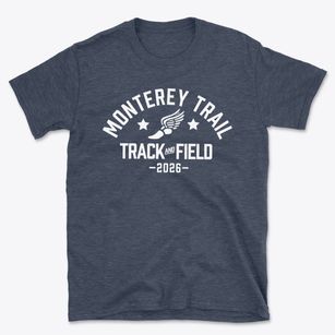 Monterey Trail High School Track and Field Basic T-Shirt