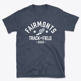 Fairmont Schools - Edgewood Campus Track and Field Basic T-Shirt