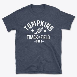 Tompkins Elementary School Track and Field Basic T-Shirt