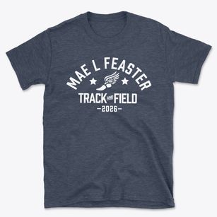 Mae L Feaster Elementary School Track and Field Basic T-Shirt