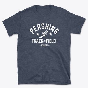 Pershing Middle School Track and Field Basic T-Shirt