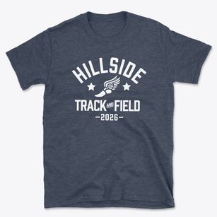 Hillside High School Track and Field Basic T-Shirt