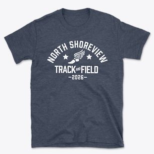 North Shoreview Elementary School Track and Field Basic T-Shirt