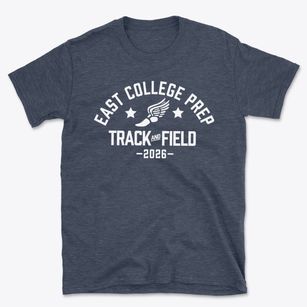 East College Prep Track and Field Basic T-Shirt