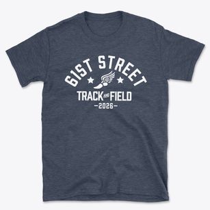 61st Street Elementary School Track and Field Basic T-Shirt