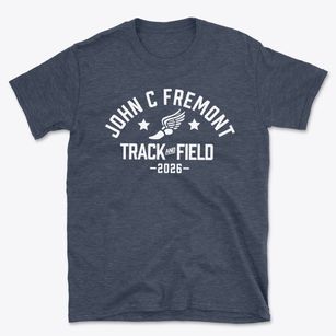 John C Fremont Elementary School Track and Field Basic T-Shirt