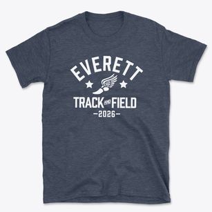 Everett Middle School Track and Field Basic T-Shirt