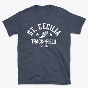 Saint Cecilia School Track and Field Basic T-Shirt