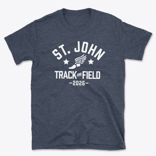 Saint John School Track and Field Basic T-Shirt