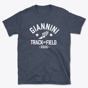 Giannini Middle School Track and Field Basic T-Shirt