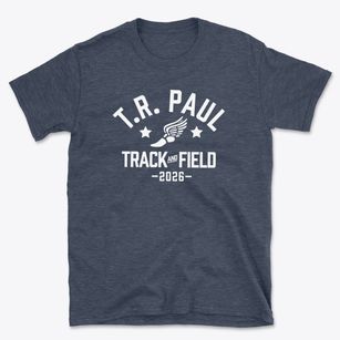 T.r. Paul Academy Of Arts And Knowledge Track and Field Basic T-Shirt