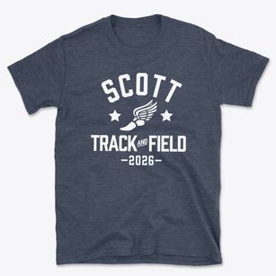Scott Elementary School Track and Field Basic T-Shirt