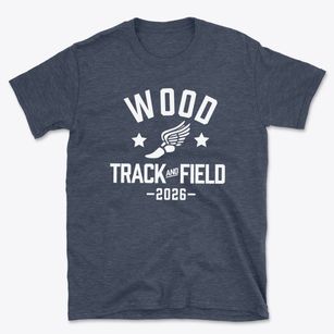 Wood Adventist Christian School Track and Field Basic T-Shirt