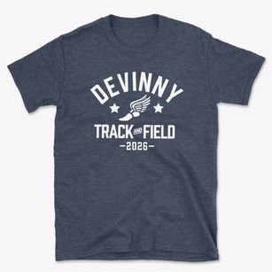 Devinny Elementary School Track and Field Basic T-Shirt