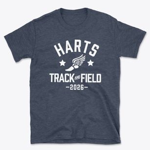 Harts School Track and Field Basic T-Shirt