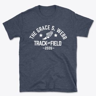 The Grace S. Webb School Track and Field Basic T-Shirt