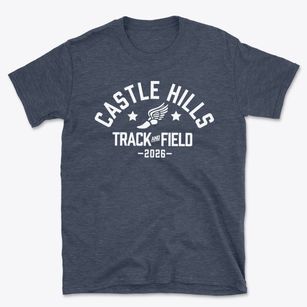 Castle Hills Elementary School Track and Field Basic T-Shirt