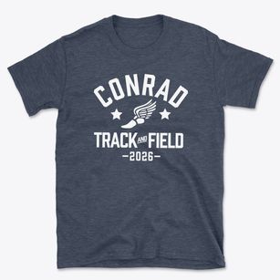 Conrad Schools Of Science Track and Field Basic T-Shirt
