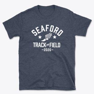 Seaford Christian Academy Track and Field Basic T-Shirt