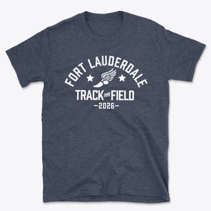 Fort Lauderdale Christian School Track and Field Basic T-Shirt