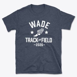 Wade Christian Academy Track and Field Basic T-Shirt