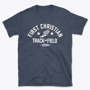 First Christian Track and Field Basic T-Shirt