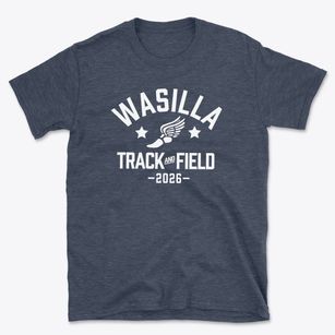 Wasilla Middle School Track and Field Basic T-Shirt