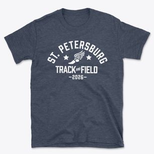 Saint Petersburg Ptec Track and Field Basic T-Shirt