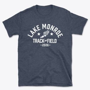 Lake Monroe Christian Academy Track and Field Basic T-Shirt