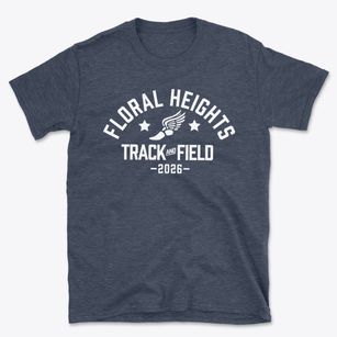 Floral Heights Elementary School Track and Field Basic T-Shirt
