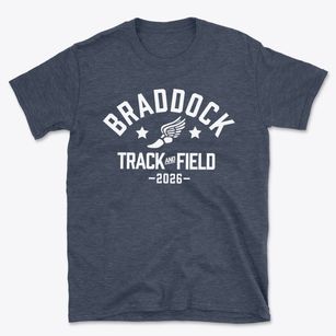 Braddock High School Track and Field Basic T-Shirt