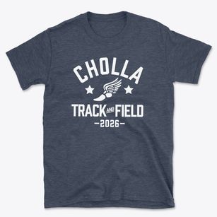 Cholla Elementary School Track and Field Basic T-Shirt