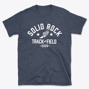 Solid Rock Christian Track and Field Basic T-Shirt