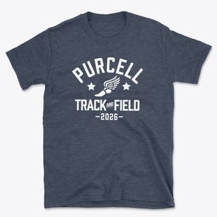 Purcell Elementary School Track and Field Basic T-Shirt