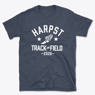 Harpst Academy Track and Field Basic T-Shirt