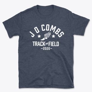 J O Combs Elementary School Track and Field Basic T-Shirt