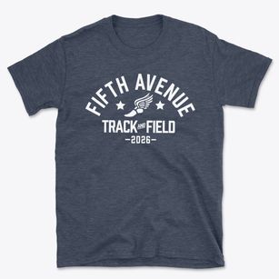 Fifth Avenue Elementary School Track and Field Basic T-Shirt