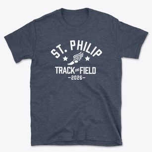 St. Philip Benizi Catholic Church Track and Field Basic T-Shirt